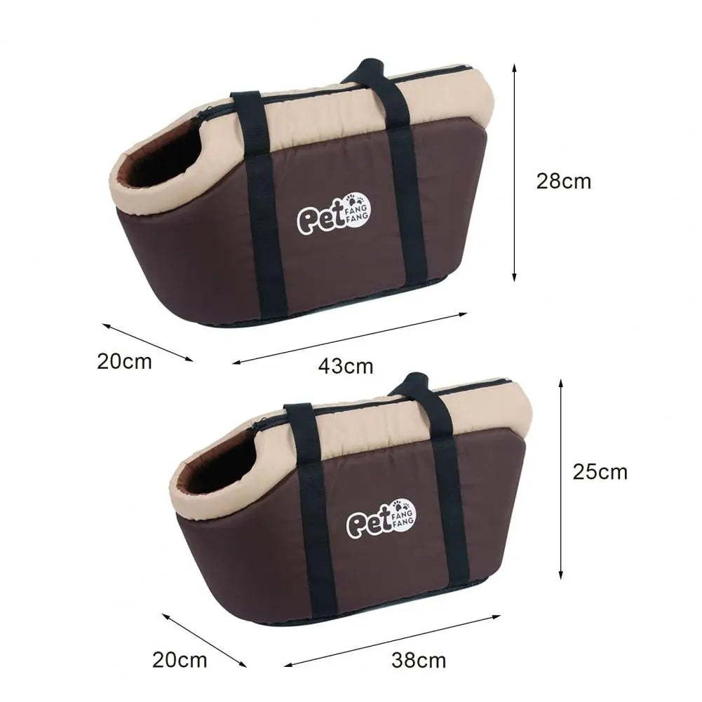Soft-Sided Pet Carrier Bag – Travel Tote for Cats & Small Dogs