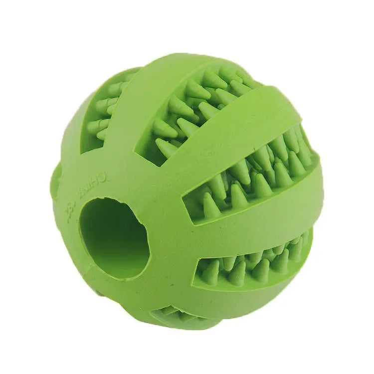 Bite-Resistant Dog Toy Ball – Slow Feeder &amp; Chew Toy