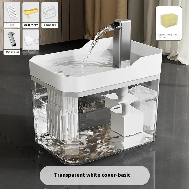 2-in-1 Automatic Pet Feeder &amp; Water Fountain – 2L