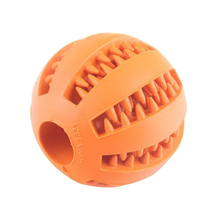 Bite-Resistant Dog Toy Ball – Slow Feeder &amp; Chew Toy