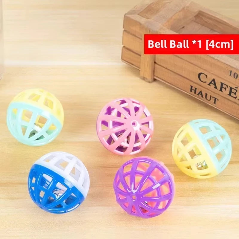 Felt Puzzle Box Cat Toy – Interactive Exercise Ball Game